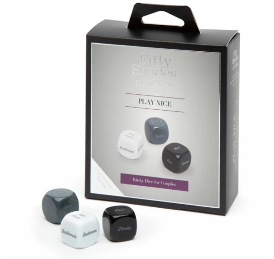 Kości do gry - Fifty Shades of Grey Play Nice Role Play Dice